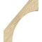 Ekena Millwork 4"W x 20"D x 24"H Westlake Rough Sawn Knee Brace, Douglas Fir BRC04X20X24WTL00RDF - alternate 2
